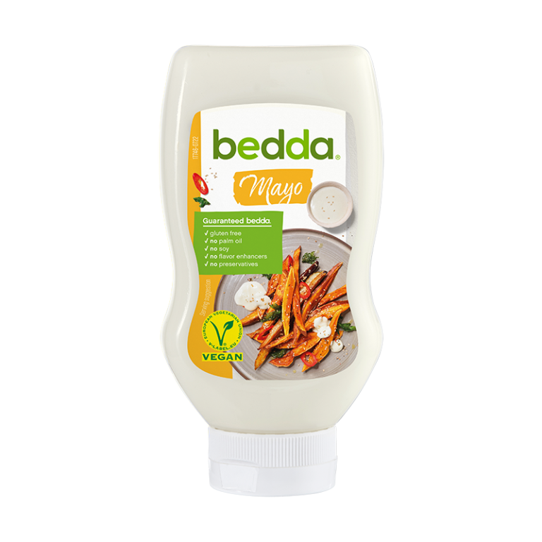 Vegan Mayo Mayonnaise without egg and lactose bedda world