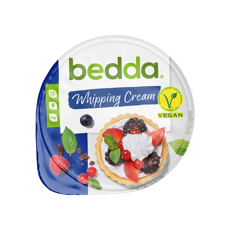 Vegan Whipping Cream Alternative bedda world