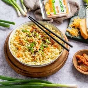 Vegane Käse Kimchi Ramen