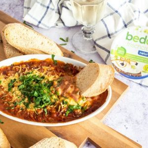 Vegane überbackene baked Beans