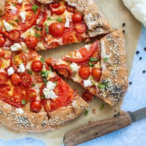 Veganes Tomaten-Galette